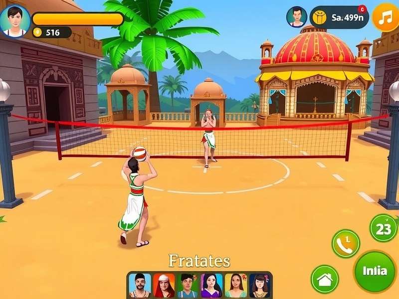 Indian Festival Event in Himalaya Volley Rulers